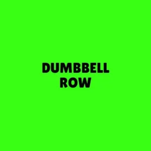 Dumbbell Row