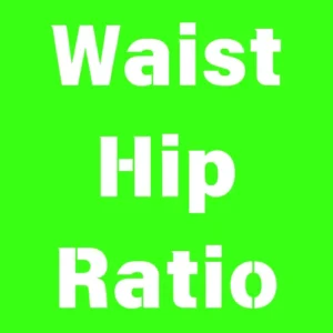 Waist to Hip Ratio calculator