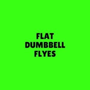 Flat Dumbbell Flyes